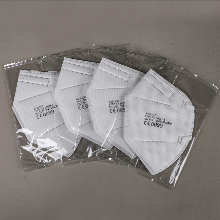 5 Layer Cup Dust Safety Masks are packed independently