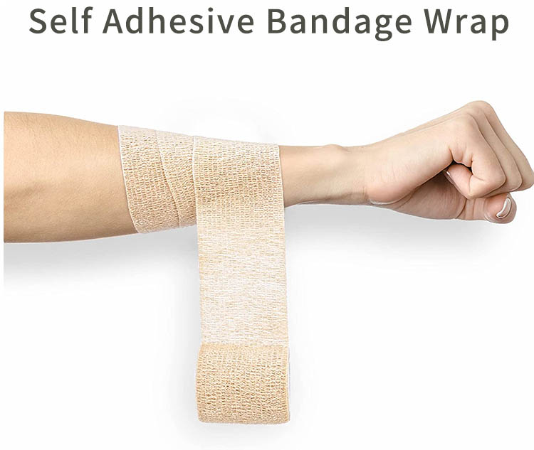 self adhesive bandage wrap